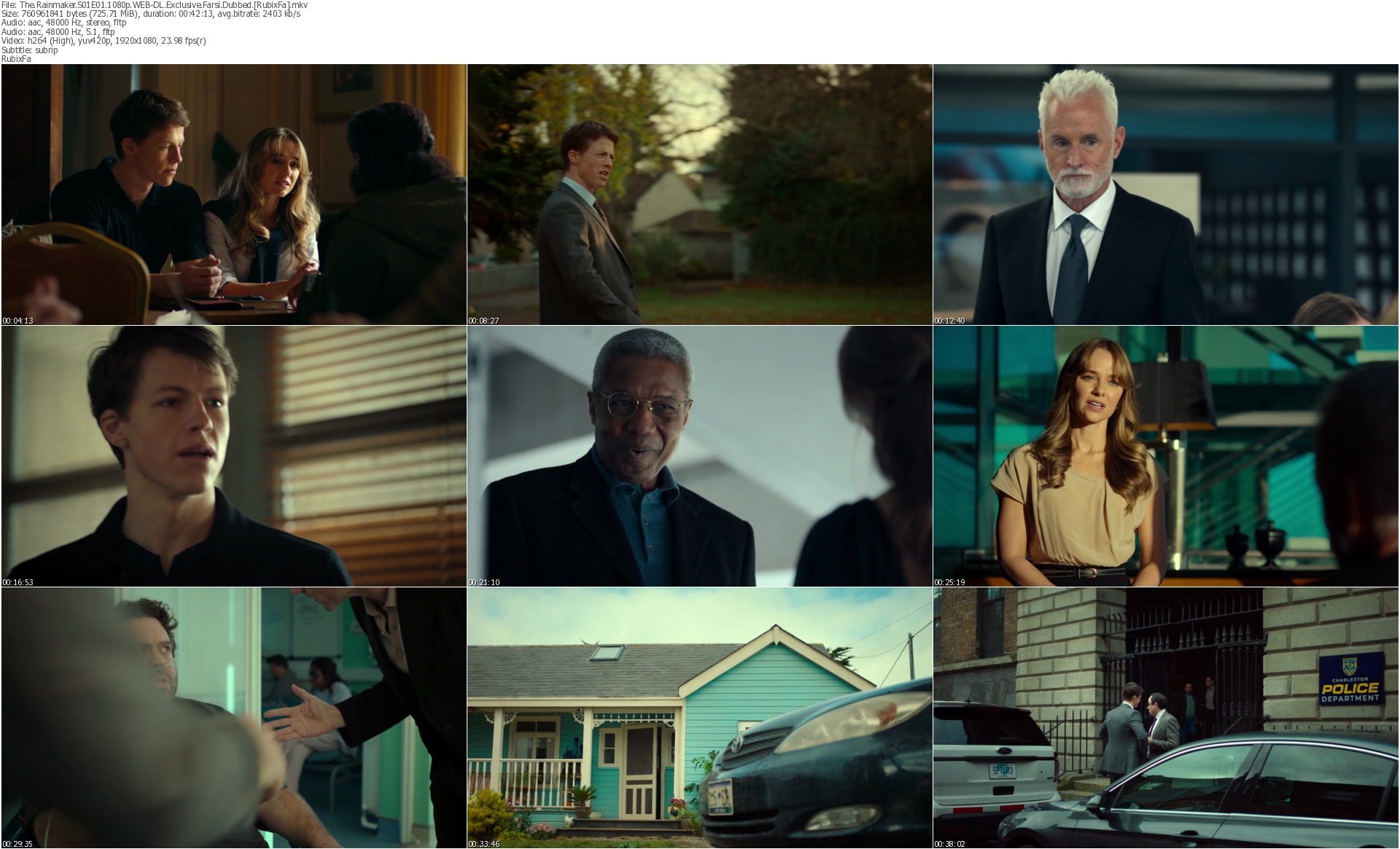 دانلود سریال The Rainmaker دوبله فارسی